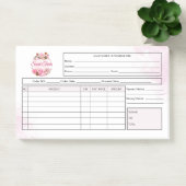 Sweet Treats Bakery Receipt Invoice ポストイット (オフィス)