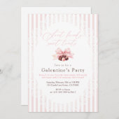 Sweet Treats Galentine’s Party 招待状 (正面/裏面)