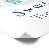 Sweet Treats Space Astronaut Boy rockets stars ポスター (角)