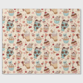 Sweet Treats Wrapping Paper ラッピングペーパー (フラット)