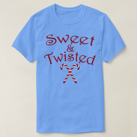 Sweet & Twisted Candy Canes 132 Tシャツ (デザイン正面)