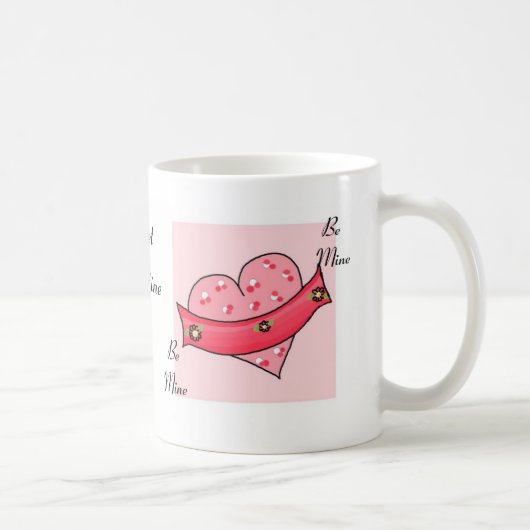 Sweet Valentine, Be Mine コーヒーマグカップ (右)