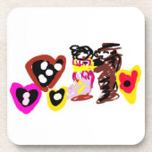 Sweet Valentine day dolls コースター (正面)