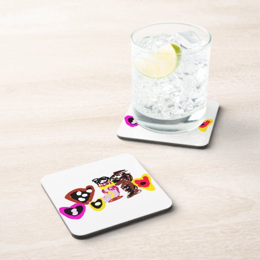 Sweet Valentine day dolls コースター (右側)