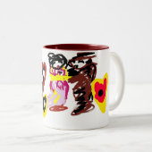 Sweet Valentine day dolls ツートーンマグカップ (正面右)