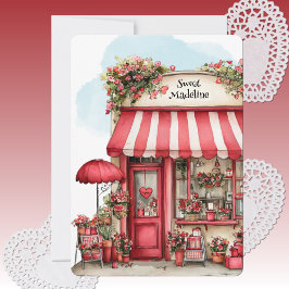 Sweet Valentine Flower Shop オリジナルフラットカード シーズンカード