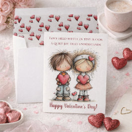 Sweet Valentine Friends – Whimsical Kids シーズンカード