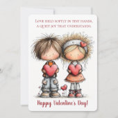 Sweet Valentine Friends – Whimsical Kids  シーズンカード (正面)