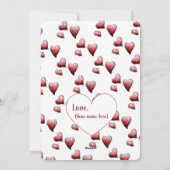 Sweet Valentine Friends – Whimsical Kids  シーズンカード (裏面)