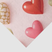 Sweet Valentine Hearts Blush Pink tissue paper 薄葉紙 (詳細)