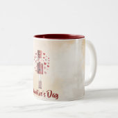 Sweet Valentine’s Day Nutcracker Love Coffee Mug ツートーンマグカップ (正面右)