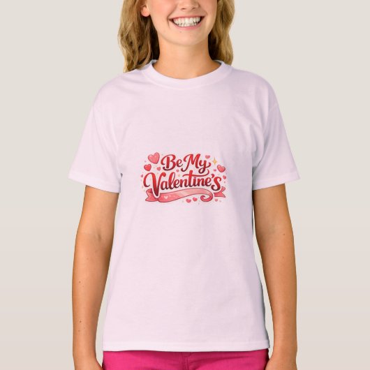 Sweet Valentine’s Day Tee – Be My Valentine’s Tシャツ (正面)