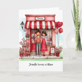 Sweet Valentine Shop カップル カード (正面)