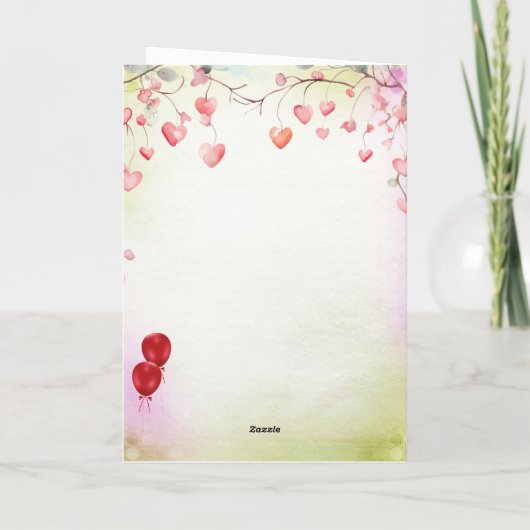 Sweet Valentine Shop カード (裏面)