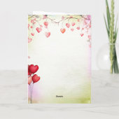 Sweet Valentine Shop Couple カード (裏面)