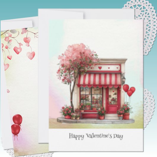 Sweet Valentine Shop Flat シーズンカード