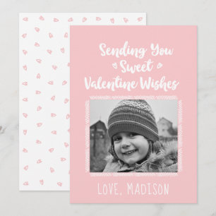 Sweet Valentine Wishes Valentines Dayフォトカード