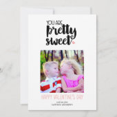 Sweet Valentines Dayかわいらし Photo Card (正面)