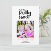 Sweet Valentines Dayかわいらし Photo Card (スタンド正面)
