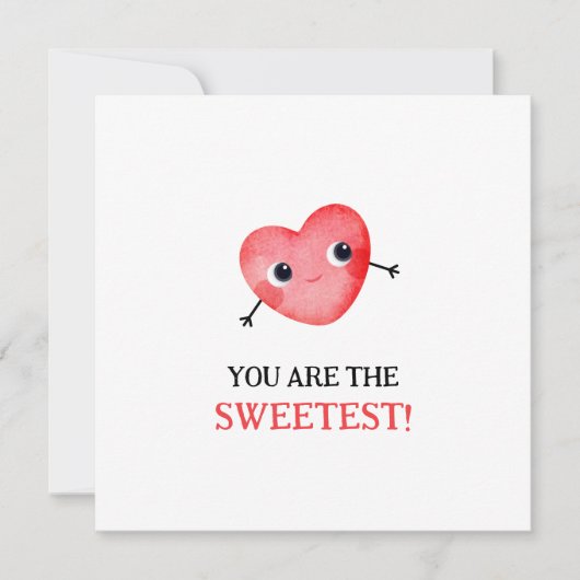 Sweet Valentine's heart シーズンカード (正面)