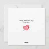 Sweet Valentine's heart シーズンカード (裏面)