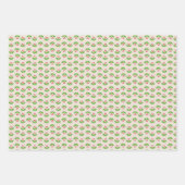 Sweet Vintage Reds ラッピングペーパーシート (正面3)