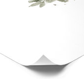 Sweet watercolour fairy bunny illustration ポスター (コーナー)