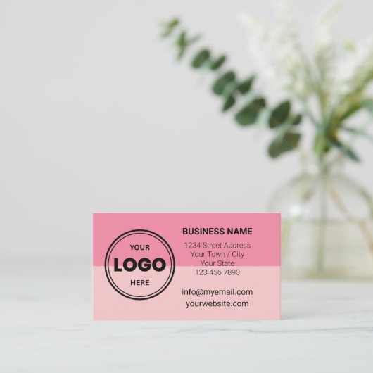 Sweet Watermelon Custom Logo QR Code Business Card 名刺 (スタンド正面)