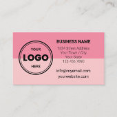Sweet Watermelon Custom Logo QR Code Business Card 名刺 (正面)