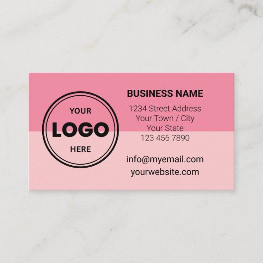 Sweet Watermelon Custom Logo QR Code Business Card 名刺 (正面)