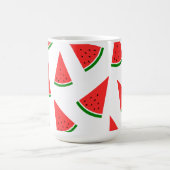 Sweet Watermelon Slice Pattern コーヒーマグカップ (中央)