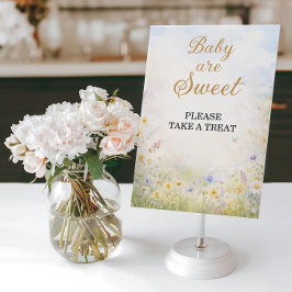 Sweet Wildflower Treat Table Baby in Bloom ポスター