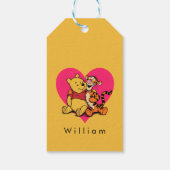 Sweet Winnie the Pooh & Tigger ギフトタグ (裏面)