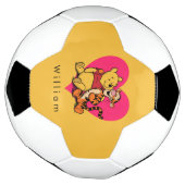Sweet Winnie the Pooh & Tigger サッカーボール (回転)