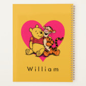 Sweet Winnie the Pooh & Tigger プランナー手帳 (裏面)
