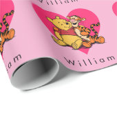 Sweet Winnie the Pooh & Tigger ラッピングペーパー (ロールコーナー)
