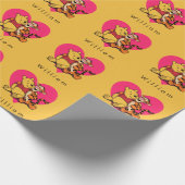 Sweet Winnie the Pooh & Tigger ラッピングペーパー (角)