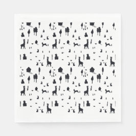 Sweet winter スタンダードランチョンナプキン