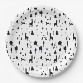 Sweet winter ペーパープレート