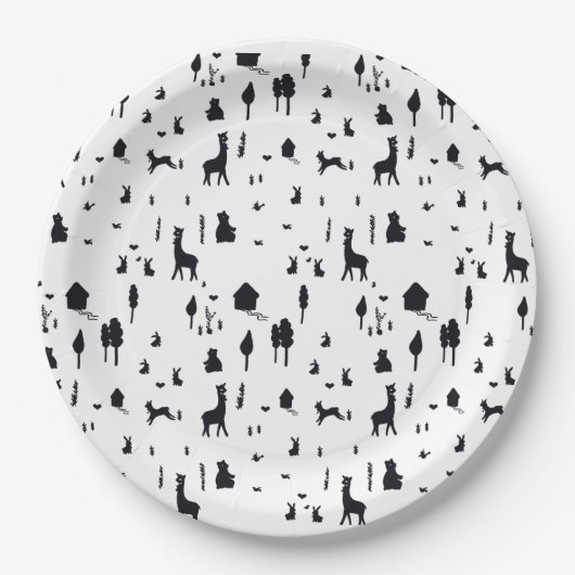 Sweet winter ペーパープレート (正面)