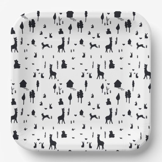 sweet winter ペーパープレート (正面)