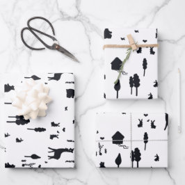 Sweet winter ラッピングペーパーシート