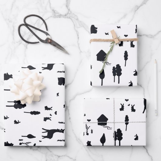 Sweet winter ラッピングペーパーシート (正面)