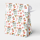 Sweet Winter Birthday Favor Box フェイバーボックス (裏面サイド)