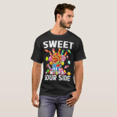 Sweet With A Sour Side Funny Candy Patch Delicious Tシャツ (正面フル)
