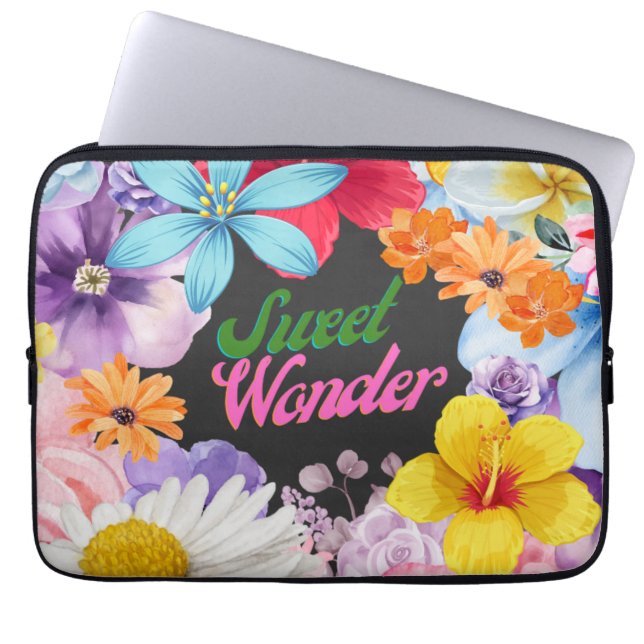 Sweet Wonder ラップトップスリーブ (正面)