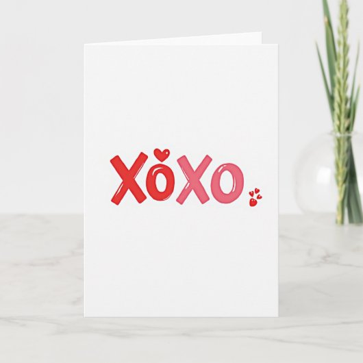Sweet Xoxo グロッシーカード カード (正面)
