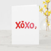 Sweet Xoxo グロッシーカード カード (黄色い花)