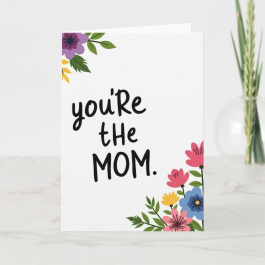 Sweet You Are The Mom カード (正面)