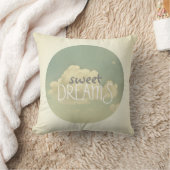 sweetdreams blue sky引用文ピローホームデコル クッション (ブランケット)